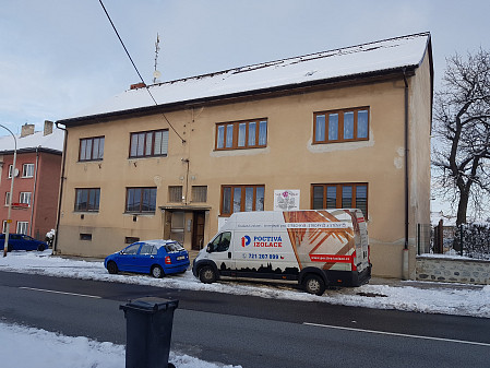 Zateplení stropu stávajícího domu v Moravských Budějovicích